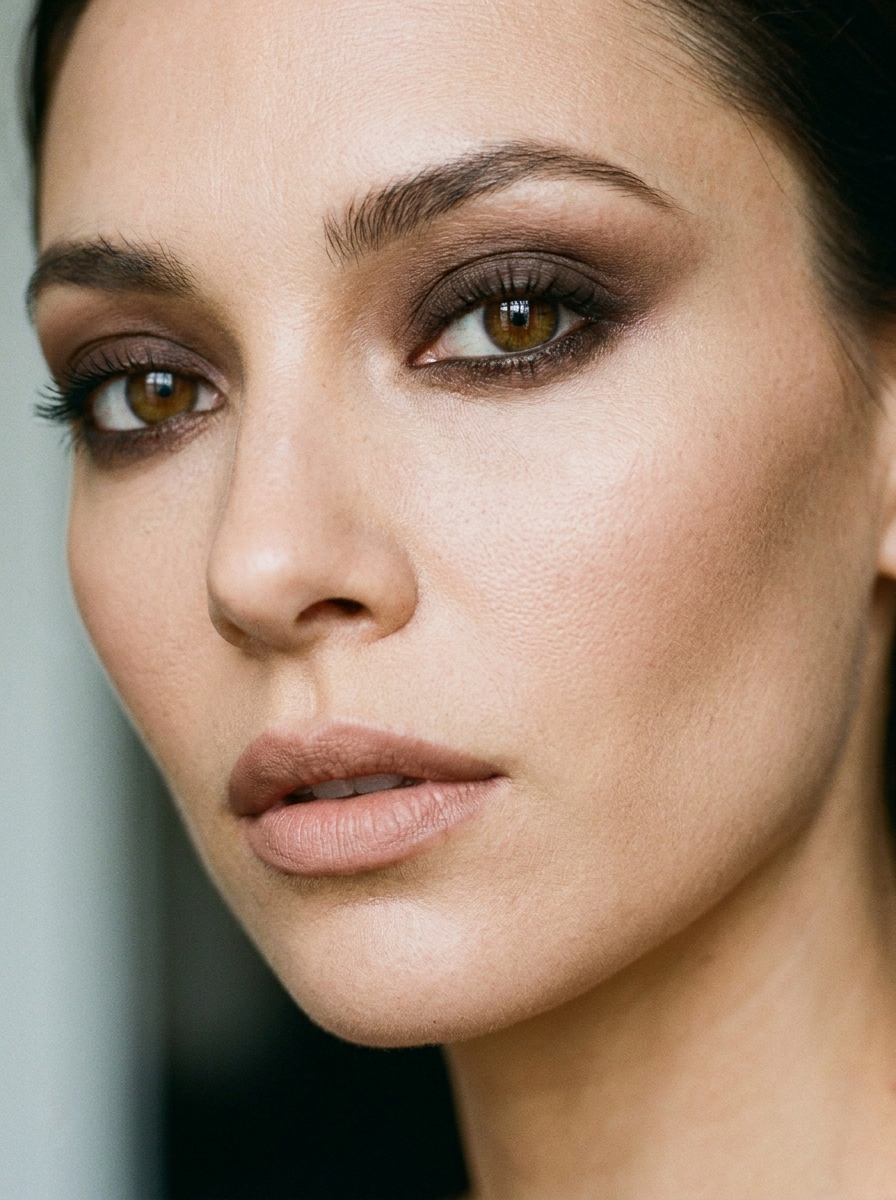 Dark Chocolate Smokey Eye als Herbst Makeup Ideen für braune Augen Inspiration 2026